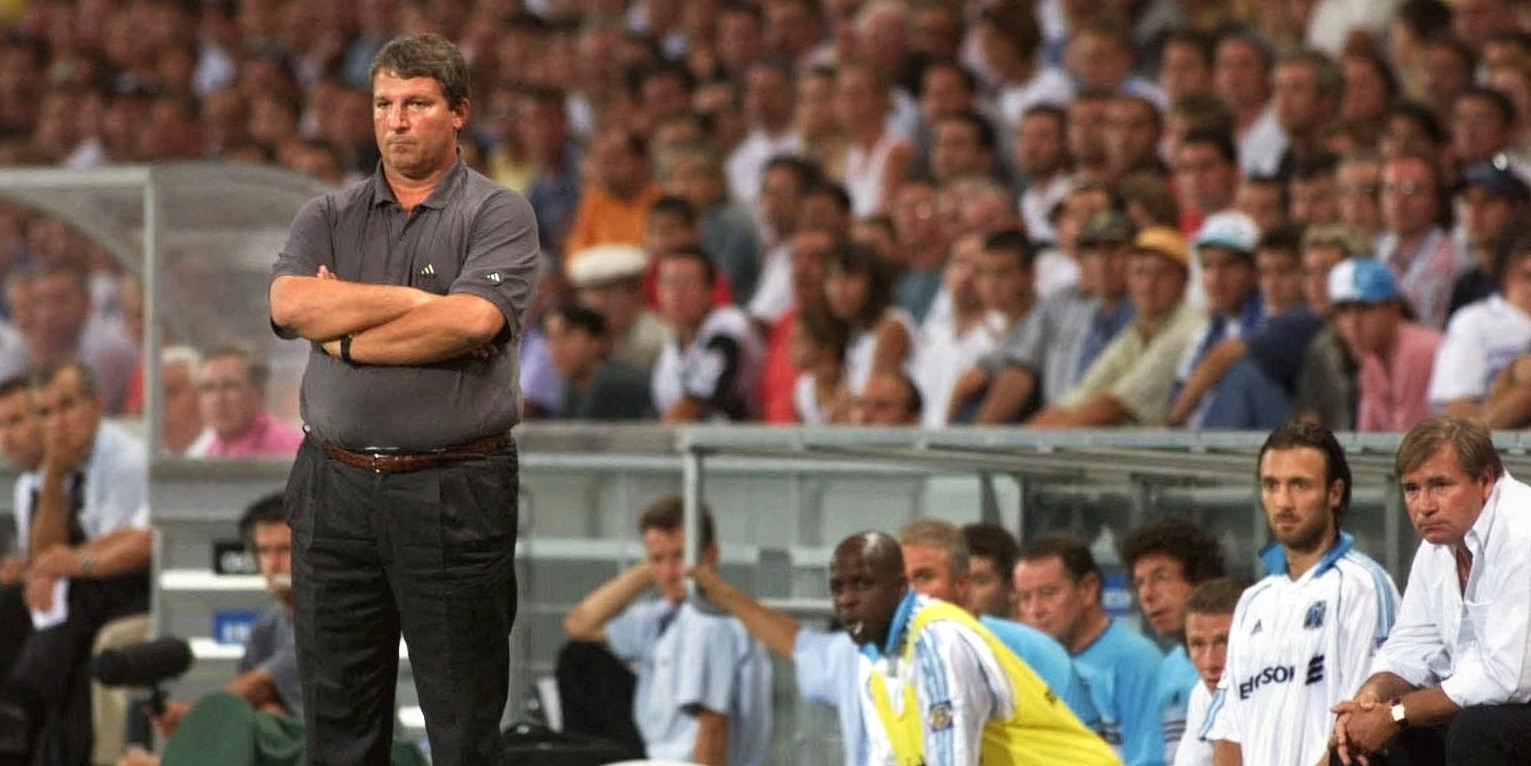 L'équipe de l'Olympique de Marseille saison 1998-1999 dirigée par Rolland Courbis